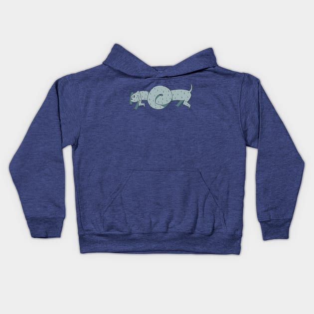 Knot Dog Kids Hoodie by kayability